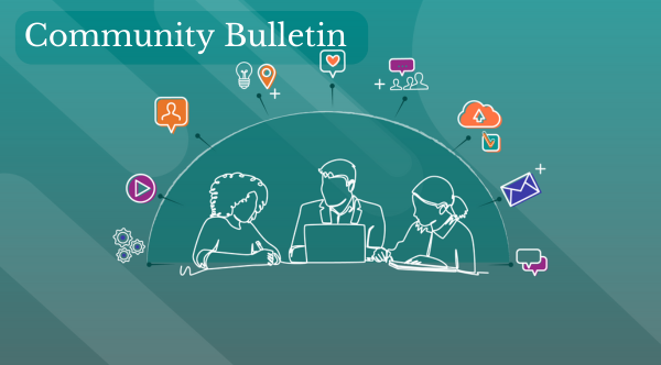 "gender-responsive disaster risk reduction in community collaboration context – Community Bulletin visual banner