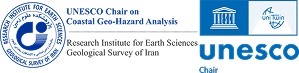 UNESCO Chair on Coastal Geo-Hazard Analysis and UNESCO Iran logos